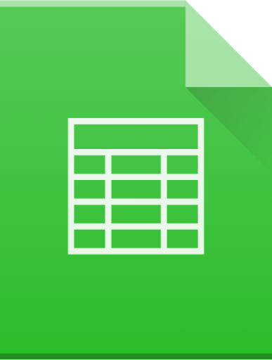 Office spreadsheet icon