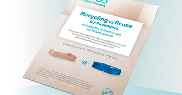 Overview recycling vs reuse for packaging
